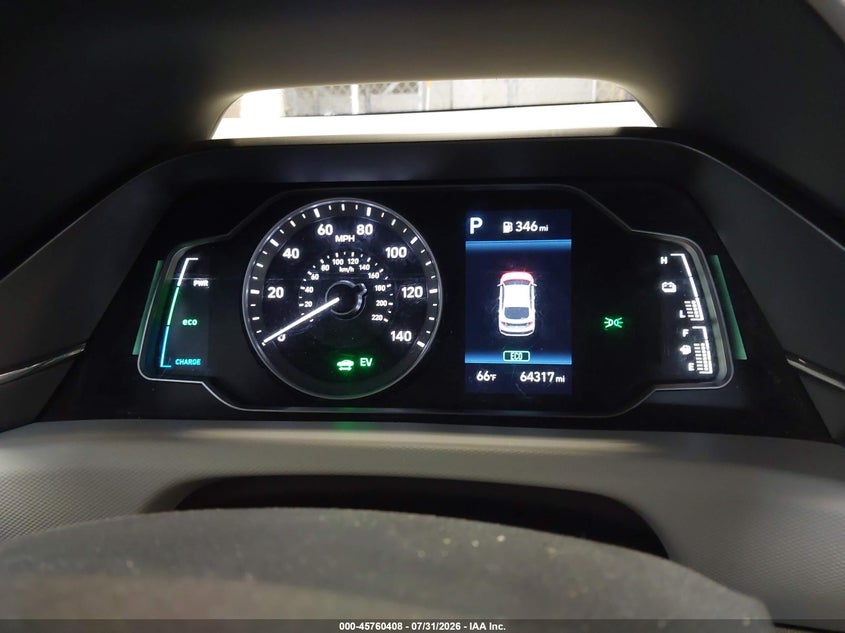 2020 HYUNDAI IONIQ HYBRID auction photo 7