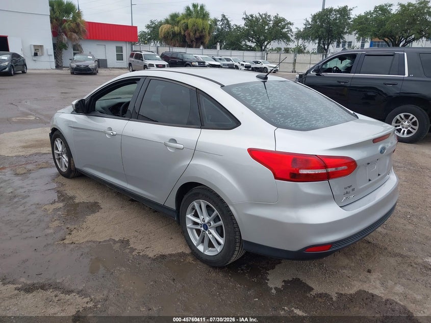Vin: 1fadp3f23jl308681, lot: 46259160, ford focus se 20183