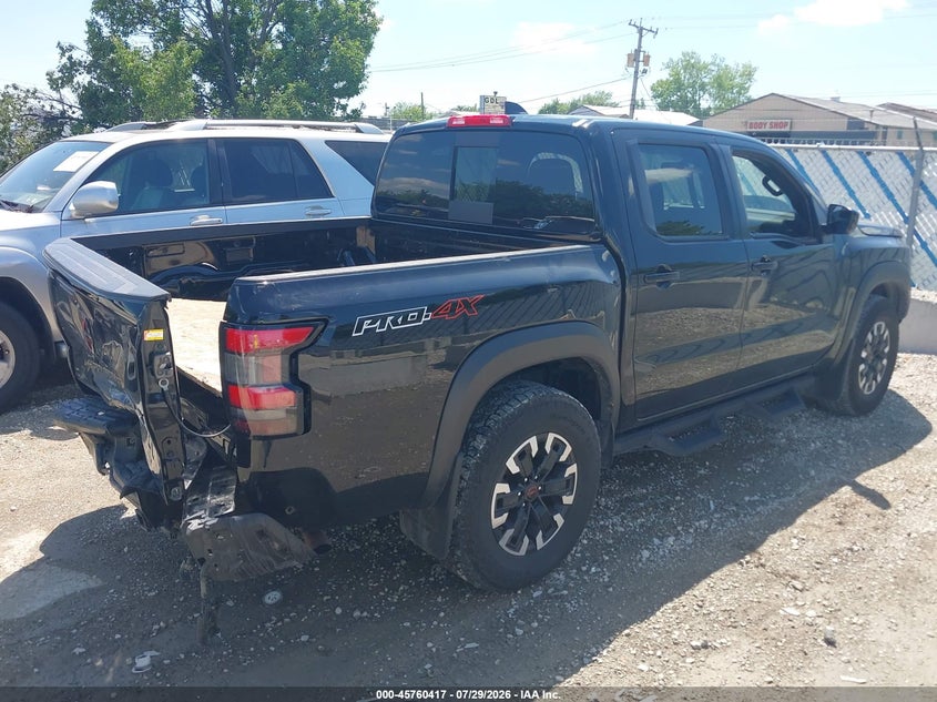 Vin: 1n6ed1ek4pn621827, lot: 46259166, nissan frontier pro-4x 4x4 20234