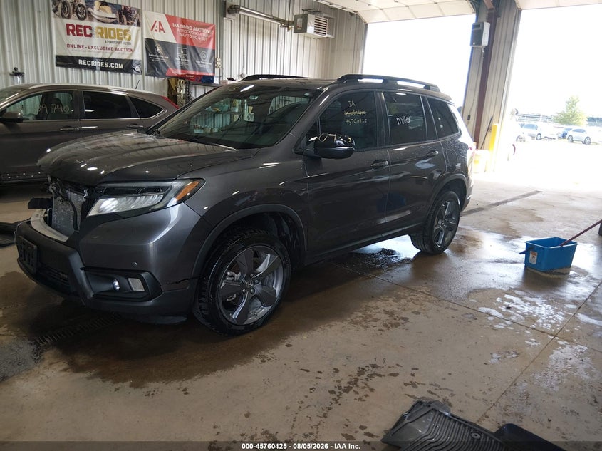 Vin: 5fnyf8h99mb023495, lot: 46259174, honda passport awd touring 20212