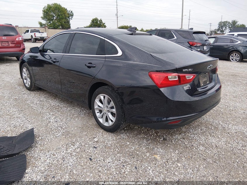 Vin: 1g1zd5st8pf132505, lot: 46259205, chevrolet malibu fwd 1lt 20233