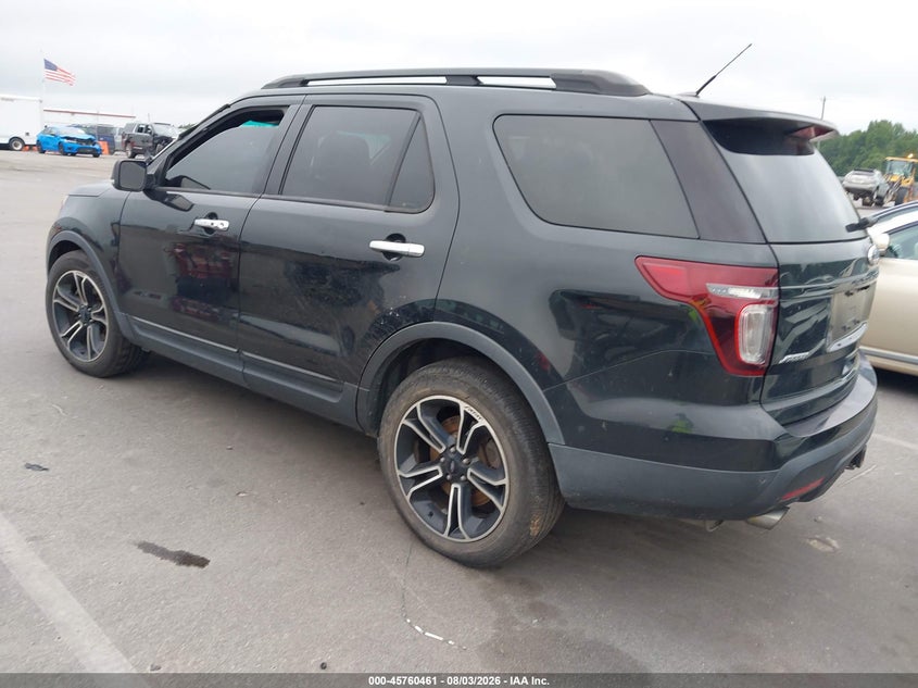 Vin: 1fm5k8gt1egc55703, lot: 46259210, ford explorer sport 20143