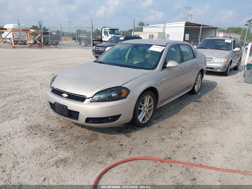 2010 Chevrolet Impala, Обычный износ, IAAI, VIN 2G1WC5EM6A1241618 — фото 2