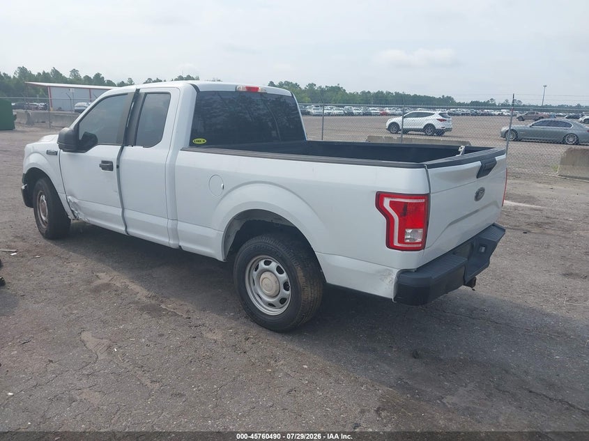 Vin: 1ftex1c80gfd35033, lot: 46259239, ford f-150 xl 20163