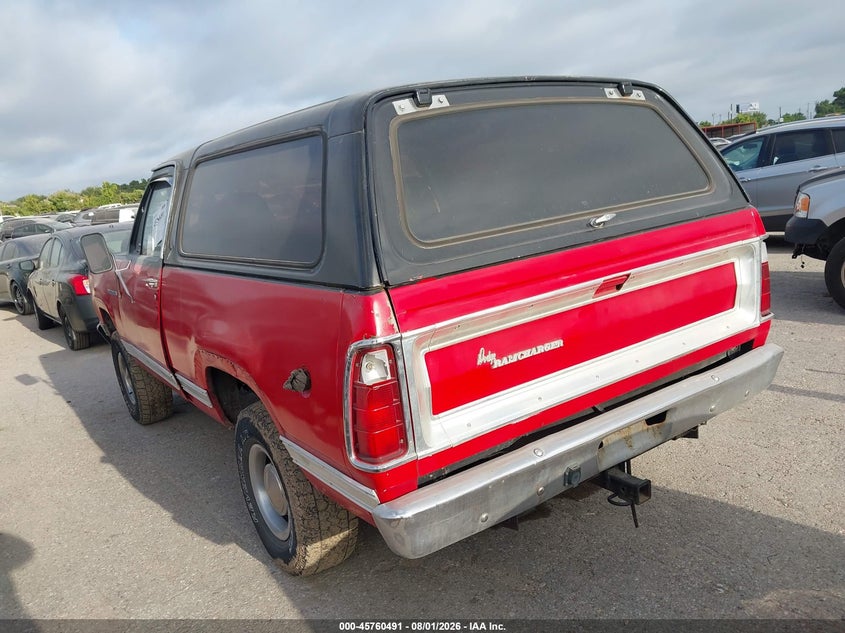 1978 DODGE RAM auction photo 3