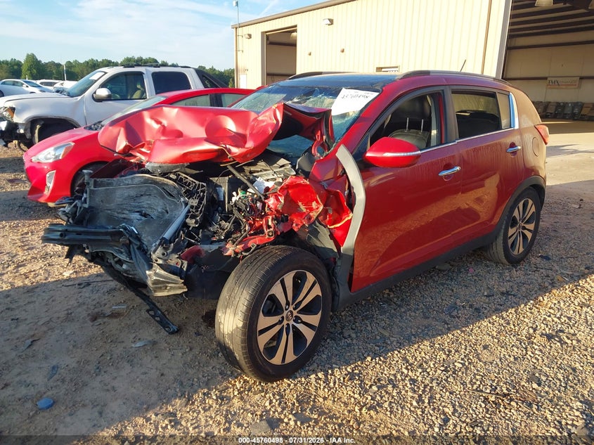 Vin: kndpcca26c7307482, lot: 46259247, kia sportage ex 20122