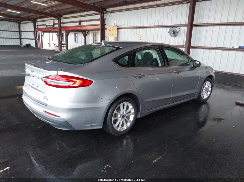 Vin: 3fa6p0lu4lr263347, lot: 46259260, ford fusion hybrid se 20204