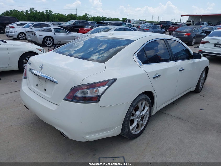 Vin: 1n4aa5ap4cc801341, lot: 46259265, nissan maxima 3.5 sv 20124