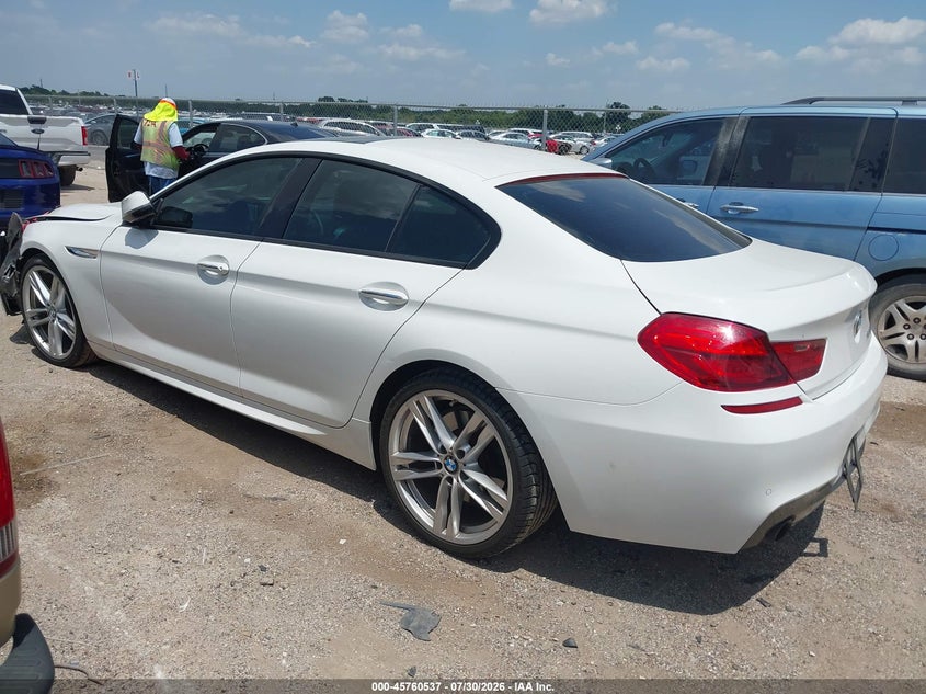 Vin: wba6d0c50gd927733, lot: 46259286, bmw 640i gran coupe 20163
