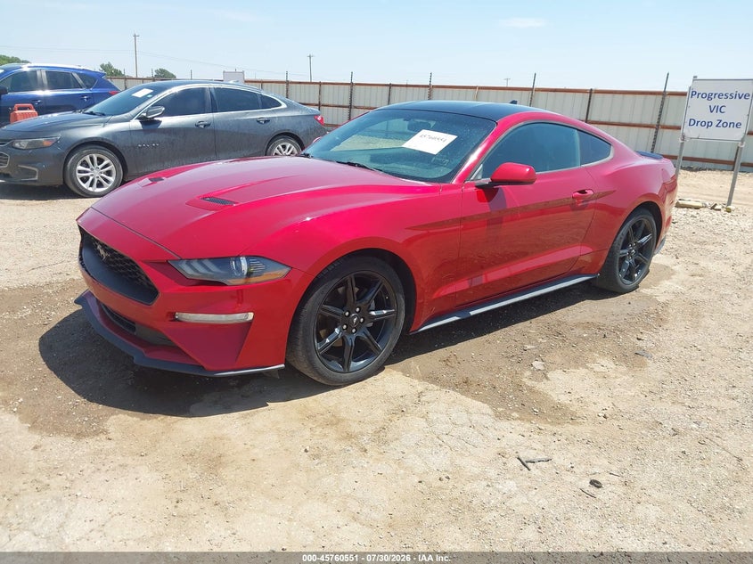 Vin: 1fa6p8th5l5158658, lot: 46259300, ford mustang ecoboost fastback 20202