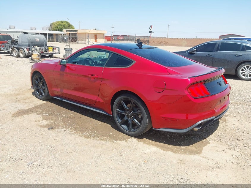 Vin: 1fa6p8th5l5158658, lot: 46259300, ford mustang ecoboost fastback 20203