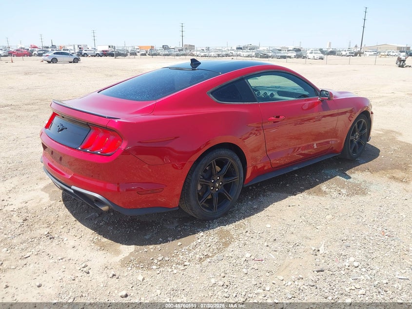 Vin: 1fa6p8th5l5158658, lot: 46259300, ford mustang ecoboost fastback 20204