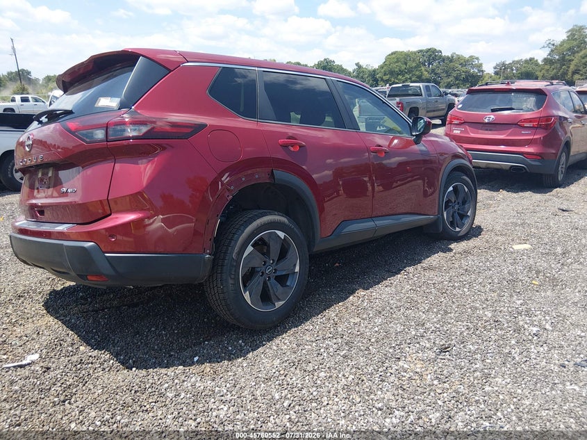 Vin: jn8bt3bb1rw172052, lot: 46259301, nissan rogue sv intelligent awd 20244