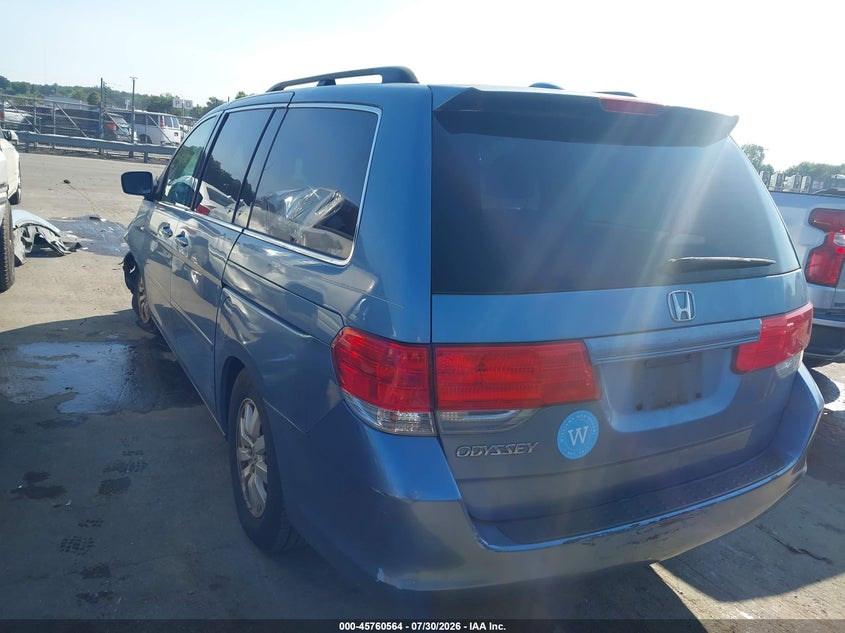 Vin: 5fnrl3h68ab075234, lot: 46259313, honda odyssey ex-l 20103
