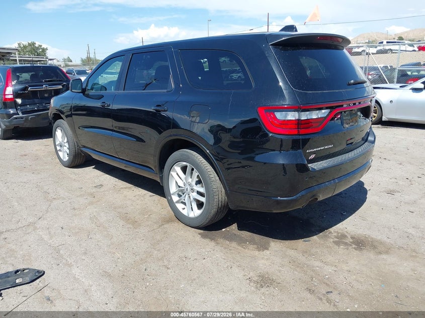Vin: 1c4rdjdg0tc247160, lot: 46259316, dodge durango gt awd 20263