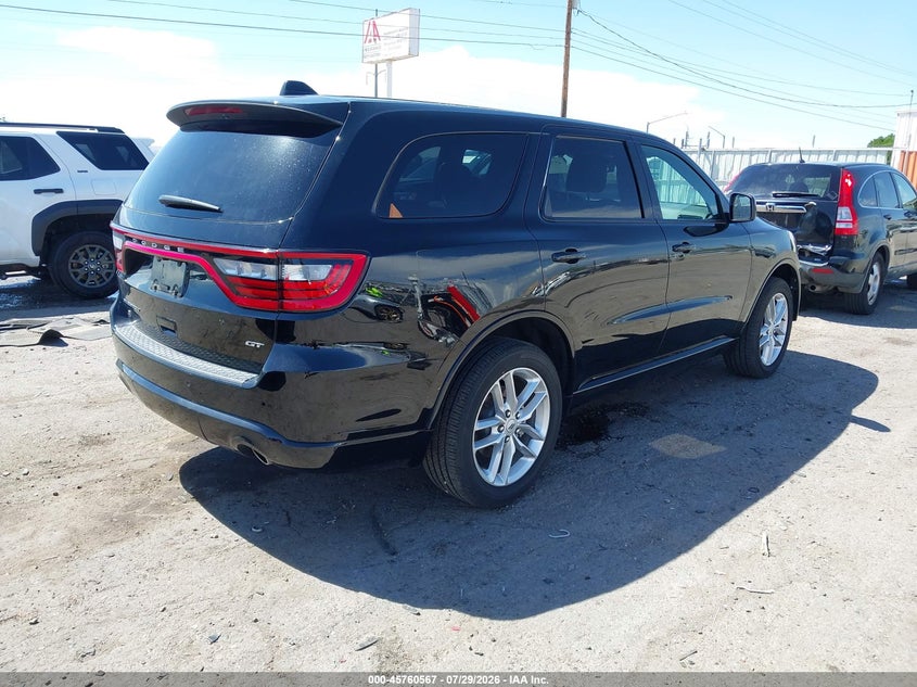 Vin: 1c4rdjdg0tc247160, lot: 46259316, dodge durango gt awd 20264