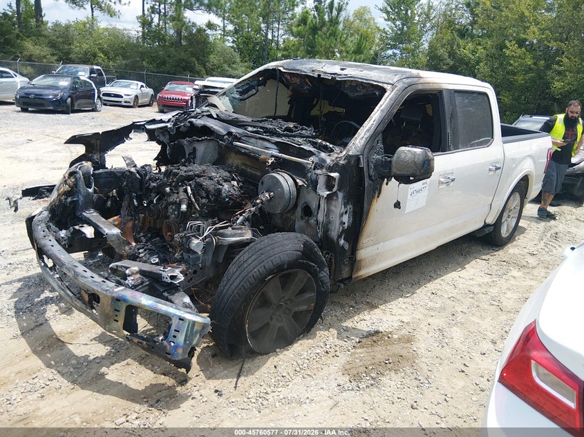 Vin: 1ftew1cg6ffb41874, lot: 46259326, ford f-150 platinum 20152