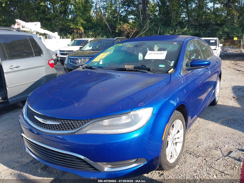 Vin: 1c3cccab0fn662117, lot: 46259330, chrysler 200 limited 20152