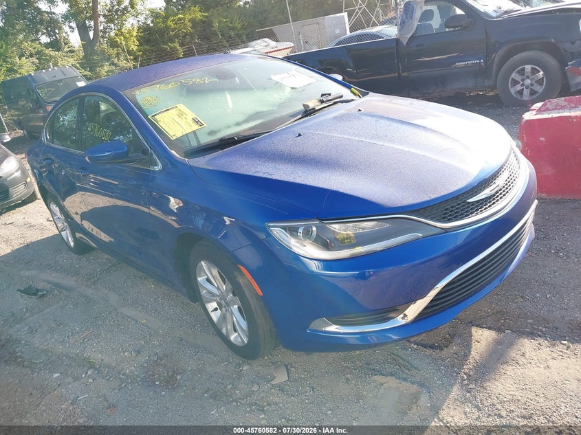 2015 CHRYSLER 200 auction photo 1