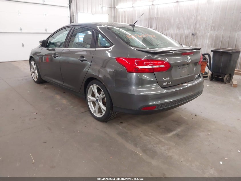 Vin: 1fadp3j28fl334420, lot: 46259343, ford focus titanium 20153