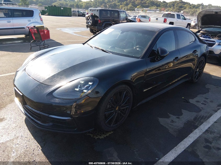 2019 Porsche Panamera, Правый бок, IAAI, VIN WP0AA2A73KL101303 — фото 2