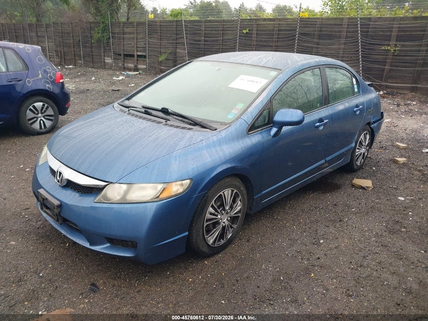 Vin: 2hgfa1f54ah500631, lot: 46259361, honda civic lx 20102