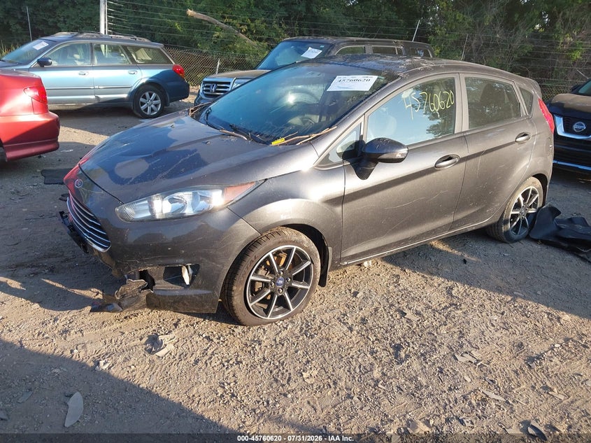 Vin: 3fadp4ej2jm100532, lot: 46259369, ford fiesta se 20182