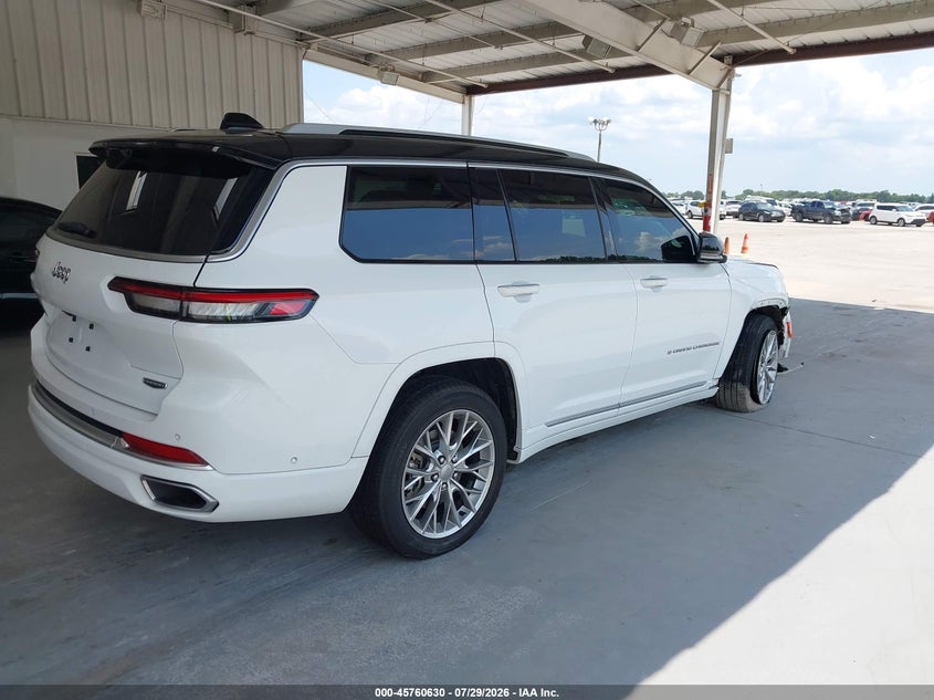 Vin: 1c4rjjeg5p8776863, lot: 46259379, jeep grand cherokee l summit 4x2 20234