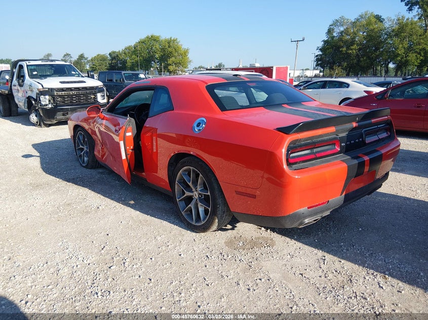 Vin: 2c3cdzjg5ph610729, lot: 46259381, dodge challenger gt 20233