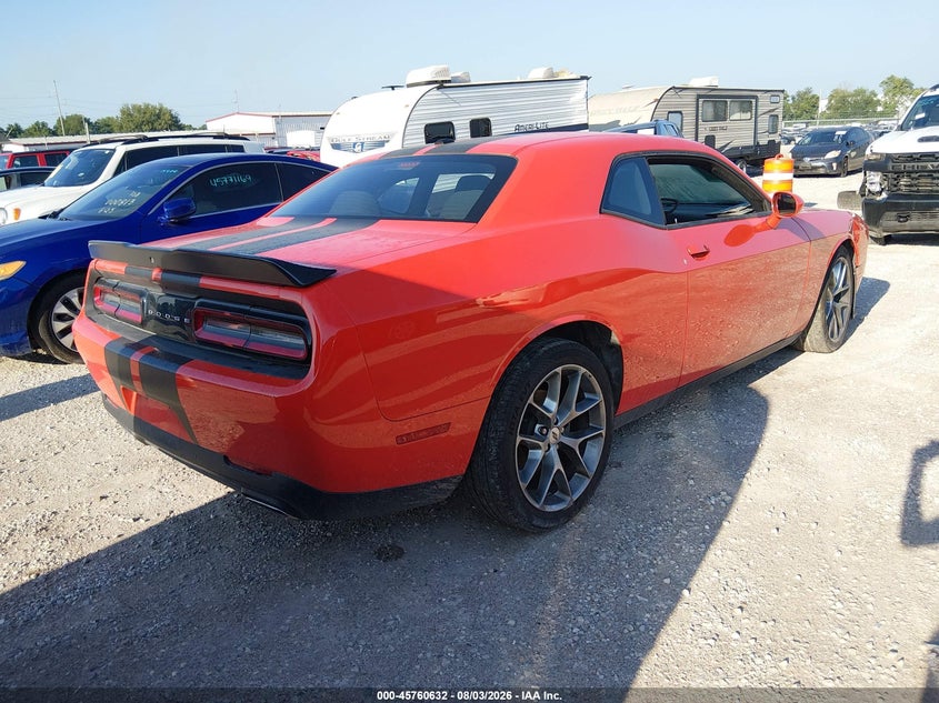 Vin: 2c3cdzjg5ph610729, lot: 46259381, dodge challenger gt 20234