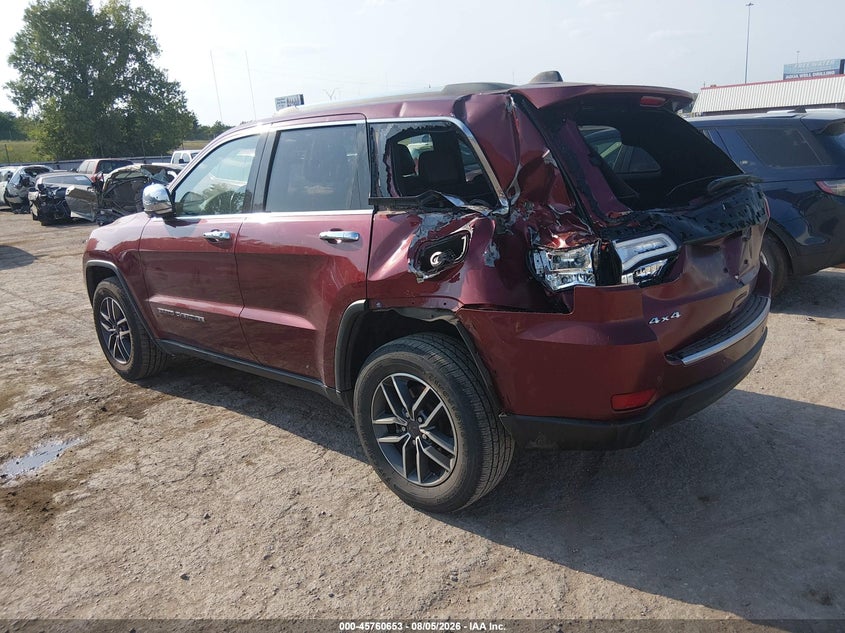 Vin: 1c4rjfbg2mc559412, lot: 46259401, jeep grand cherokee limited 4x4 20213