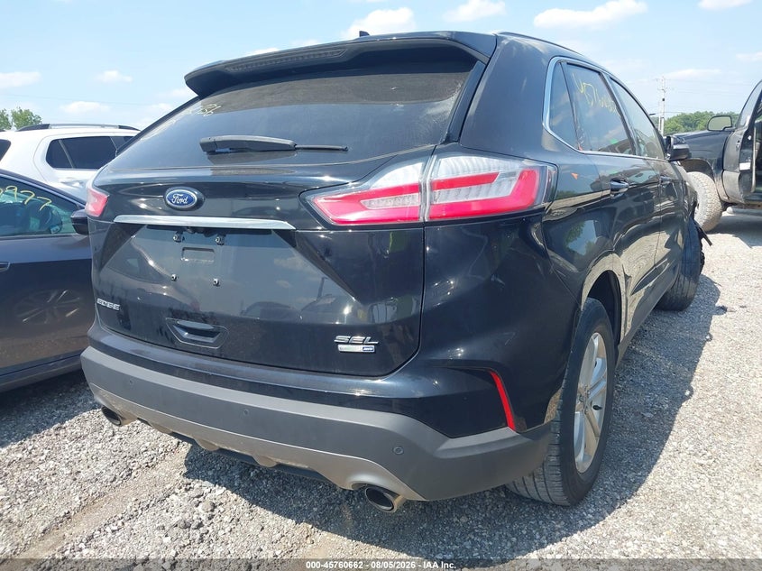 Vin: 2fmpk4j92lba08936, lot: 46259411, ford edge sel 20204