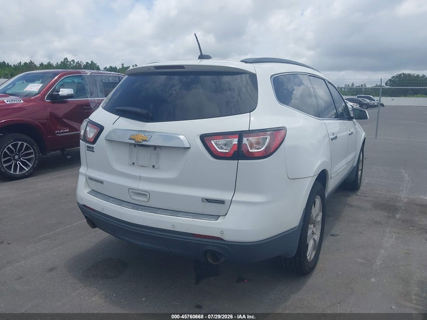 Vin: 1gnkrjkd6hj185169, lot: 46259417, chevrolet traverse premier 20174