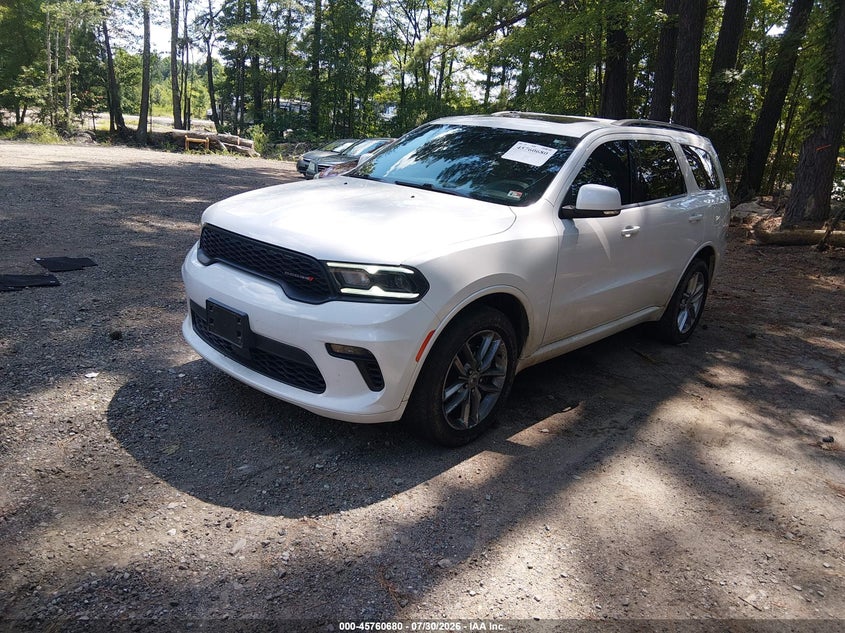 Vin: 1c4rdjdg4mc576199, lot: 46259429, dodge durango gt plus awd 20212