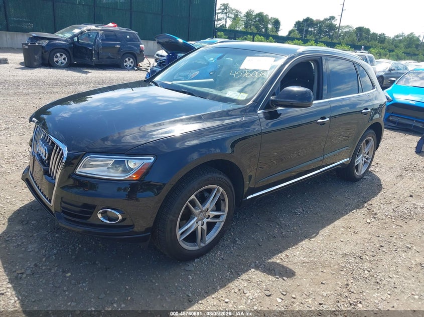 Vin: wa1l2afp9ha011807, lot: 46259430, audi q5 2.0t premium 20172