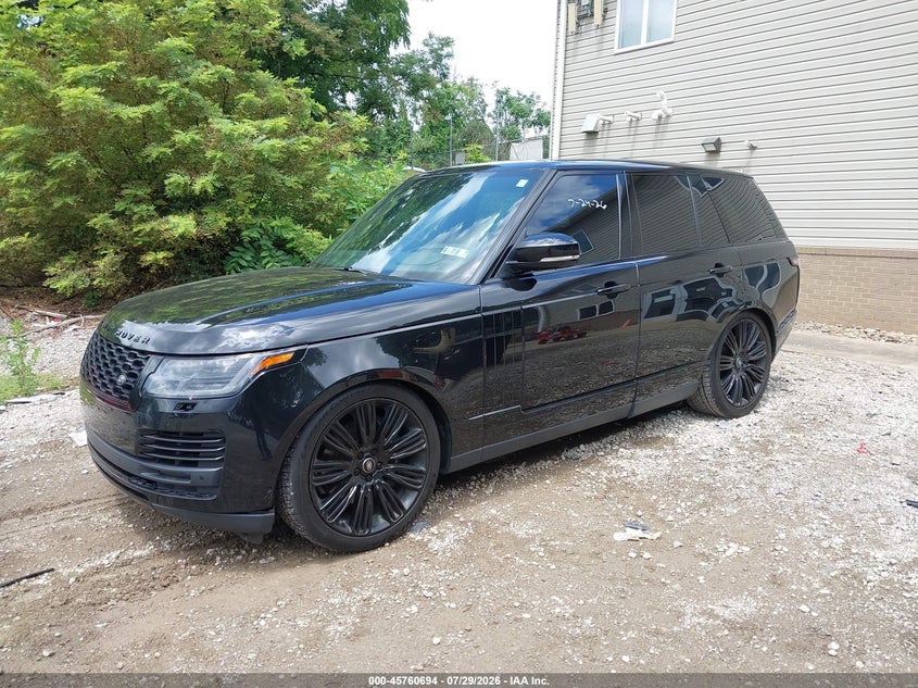 Vin: salgs2se7la569268, lot: 46259442, land rover range rover p525 hse 20202