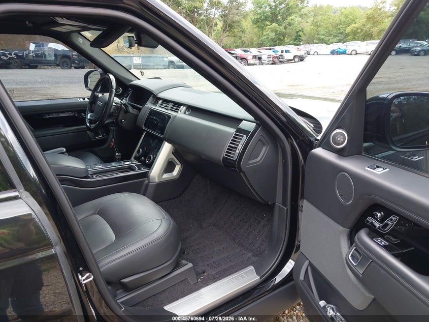 2020 LAND ROVER RANGE ROVER auction photo 5