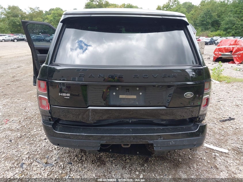 2020 LAND ROVER RANGE ROVER auction photo 6