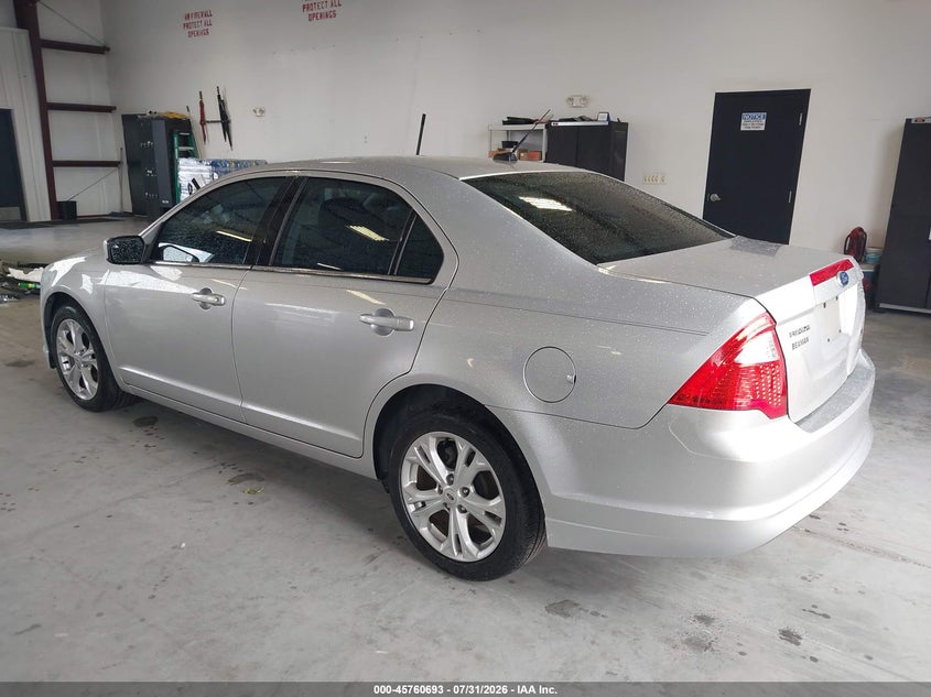 Vin: 3fahp0ha8cr225322, lot: 46259443, ford fusion se 20123