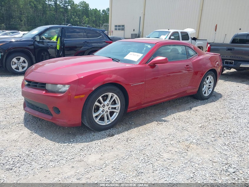 2015 Chevrolet Camaro, Обычный износ, IAAI, VIN 2G1FD1E3XF9112349 — фото 2