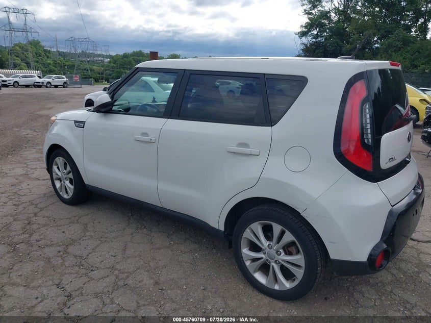 Vin: kndjp3a51g7238338, lot: 46259458, kia soul + 20163