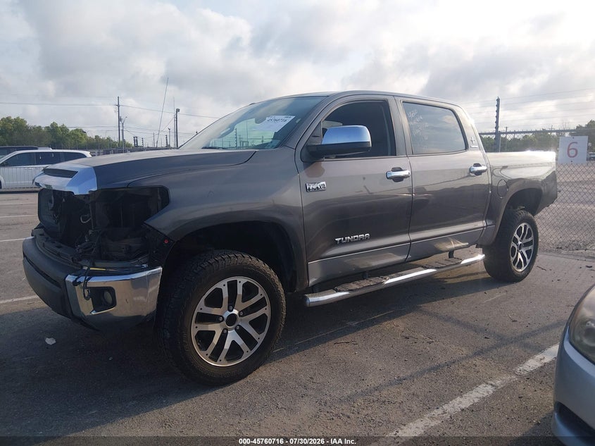 Vin: 5tffy5f17fx175667, lot: 46259465, toyota tundra limited 5.7l v8 20152