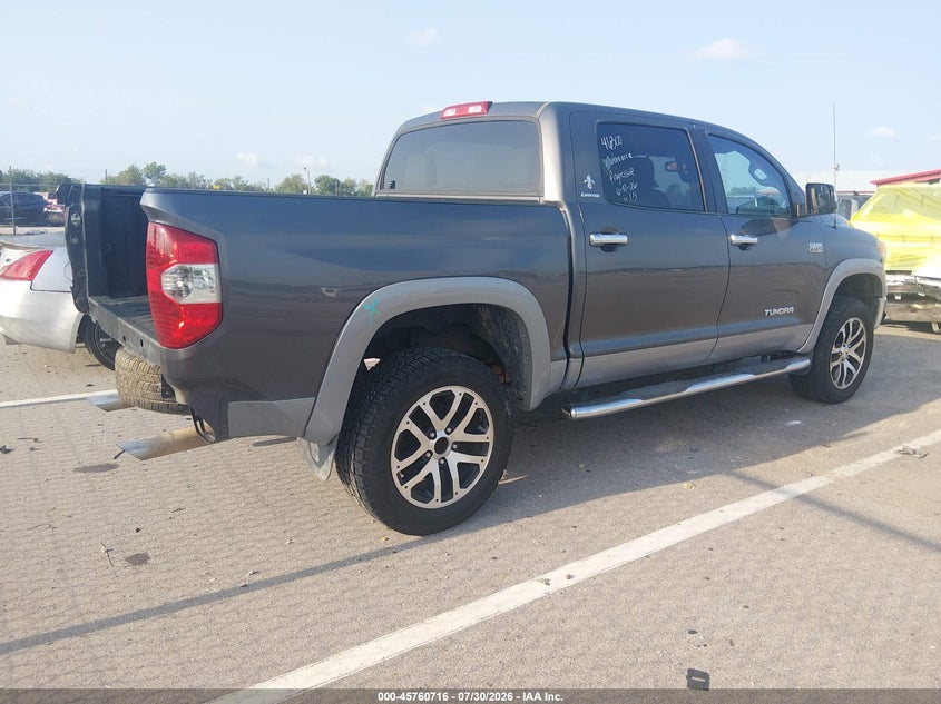 Vin: 5tffy5f17fx175667, lot: 46259465, toyota tundra limited 5.7l v8 20154