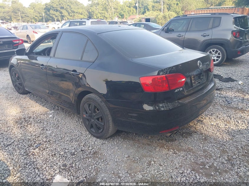 Vin: 3vwdz7aj6bm326776, lot: 46259469, volkswagen jetta 2.5l se 20113