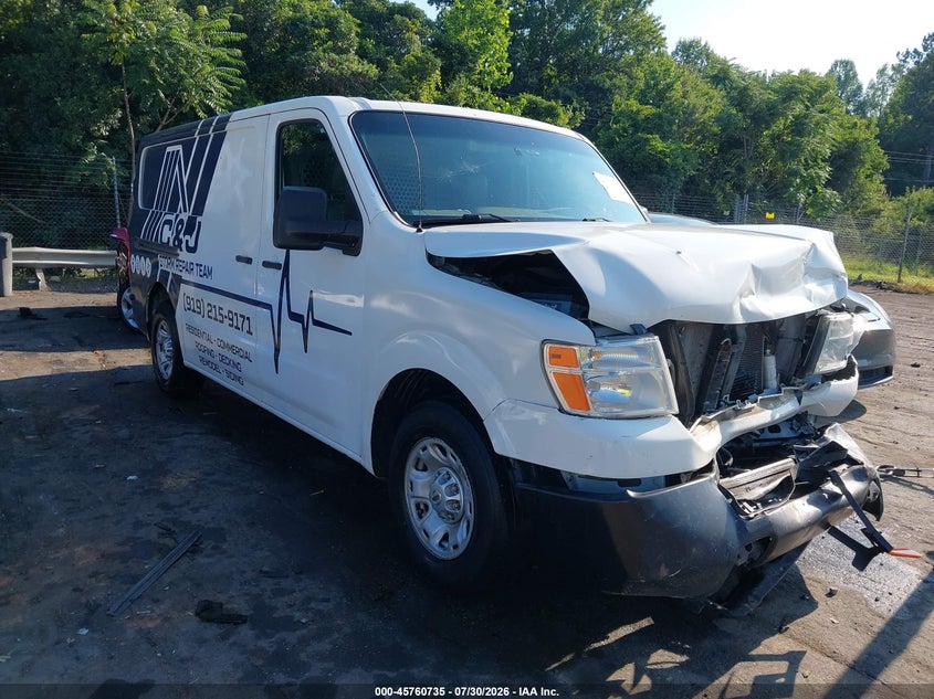 2012 NISSAN NV 2500 auction photo 1
