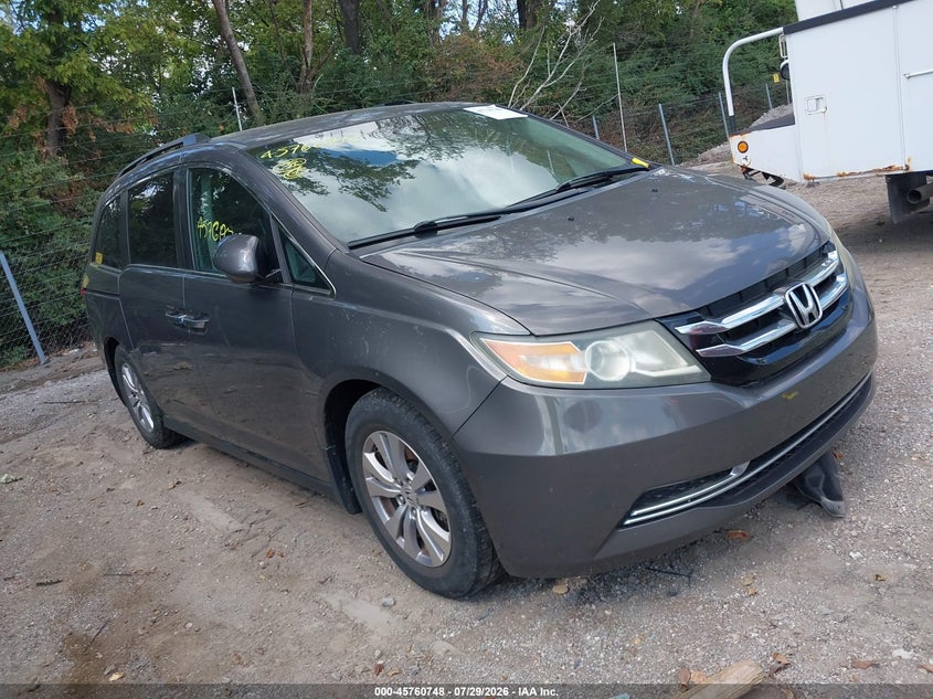 Vin: 5fnrl5h66gb040776, lot: 46259497, honda odyssey ex-l 2016 img_1