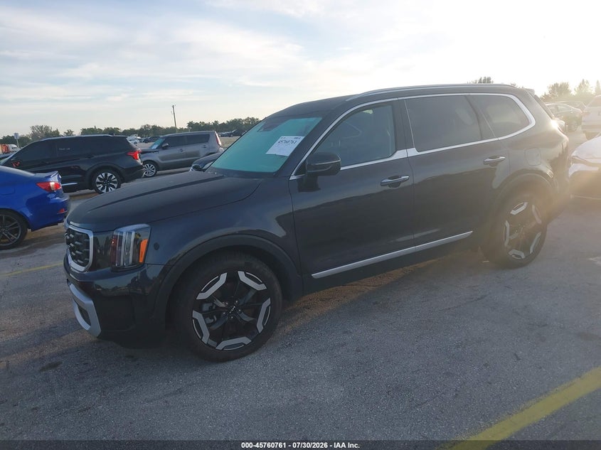 Vin: 5xyp6dgc2sg588064, lot: 46259510, kia telluride s 20252