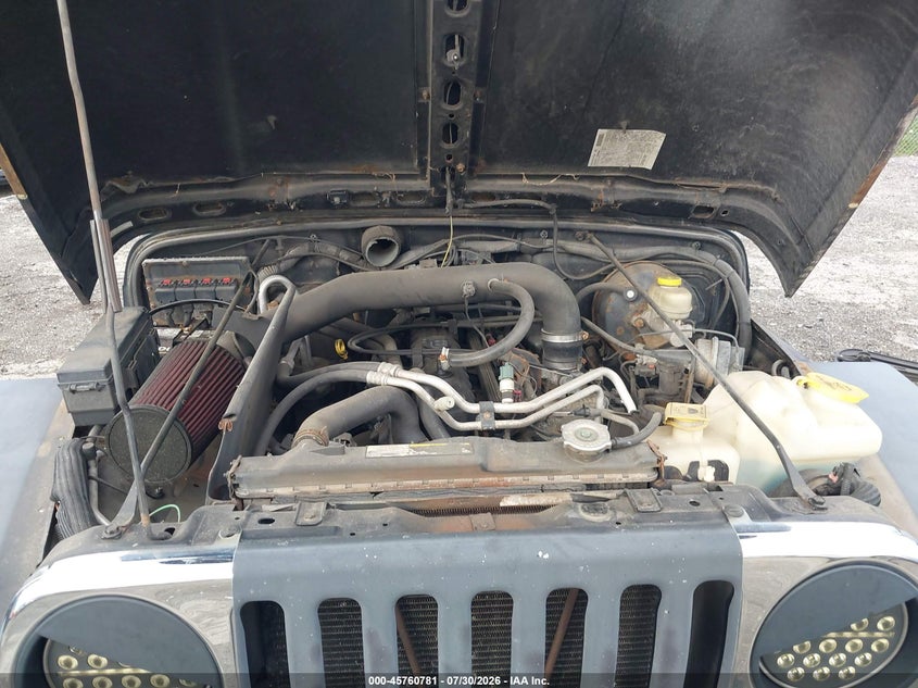 JEEP WRANGLER 2006 VIN 1J4FA44S76P789588