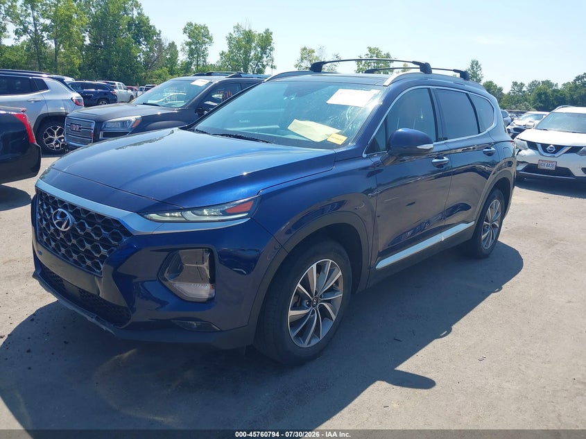 Vin: 5nms3cad1lh298646, lot: 46259543, hyundai santa fe sel 20202