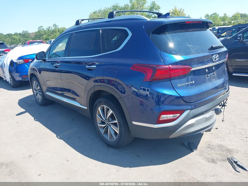 Vin: 5nms3cad1lh298646, lot: 46259543, hyundai santa fe sel 20203